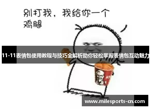 11-11表情包使用教程与技巧全解析助你轻松掌握表情包互动魅力